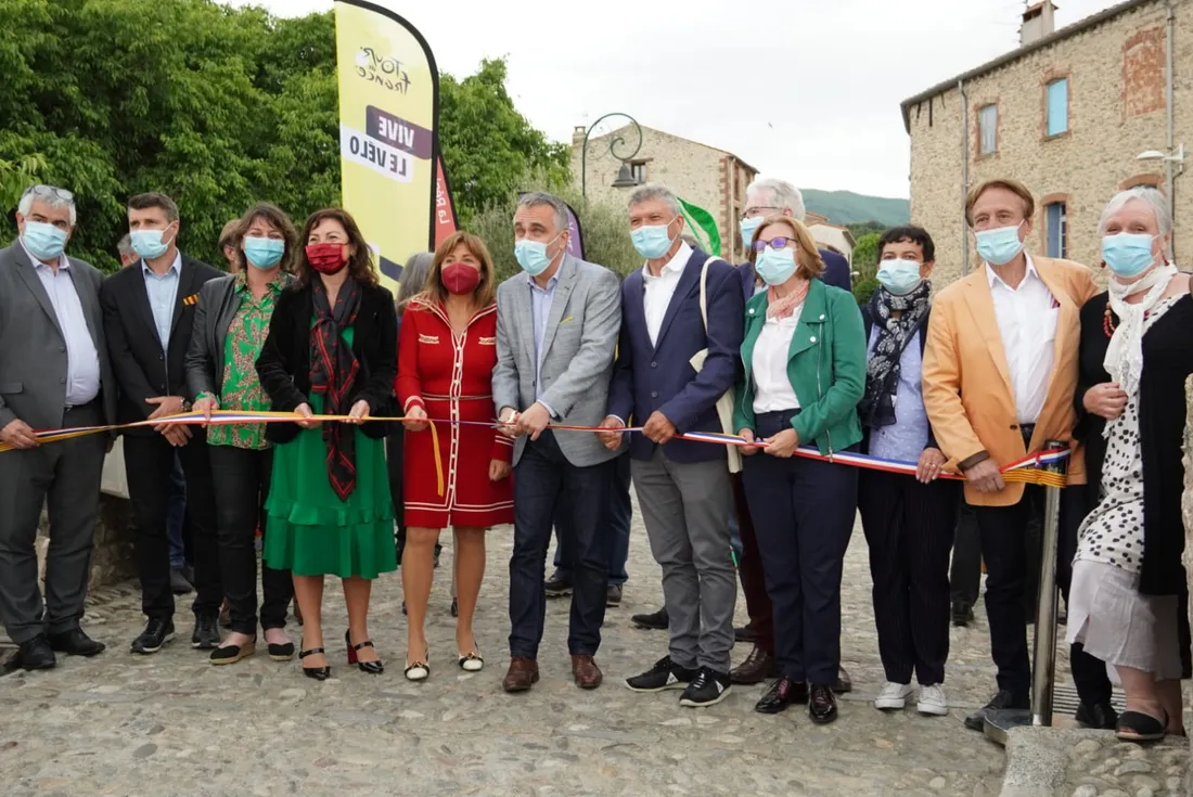 Inauguration de la 15e étape